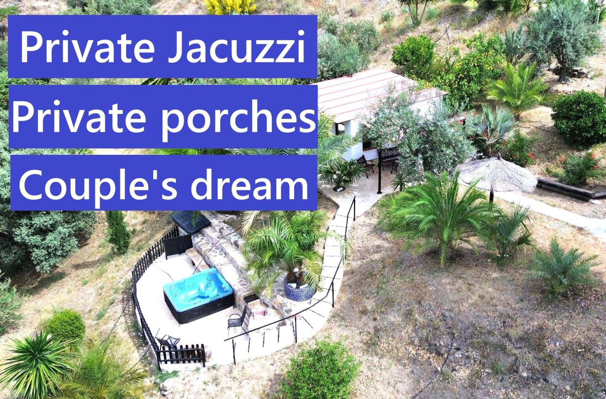 Private Detached Chalet With Own Jacuzzi Mi Dushi Толокос Экстерьер фото